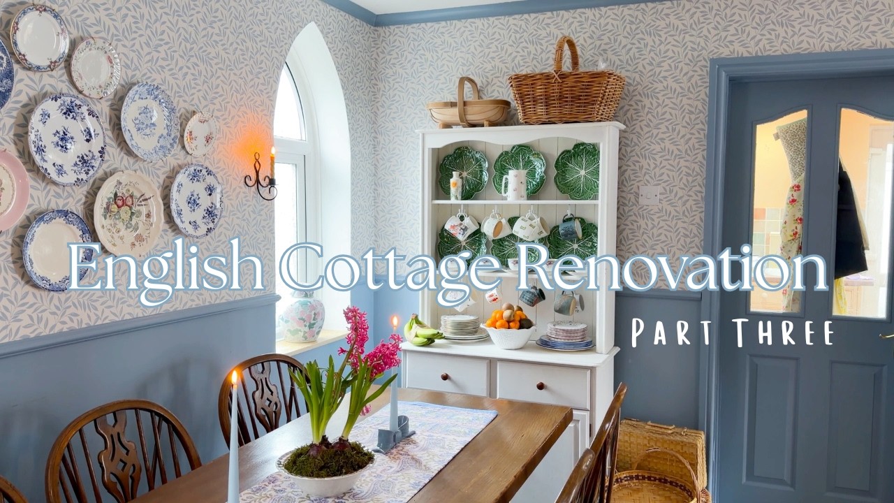 Cottage Dining Room, Hall, Stairs & Landing Renovation! | English Cottage Renovation Part Three