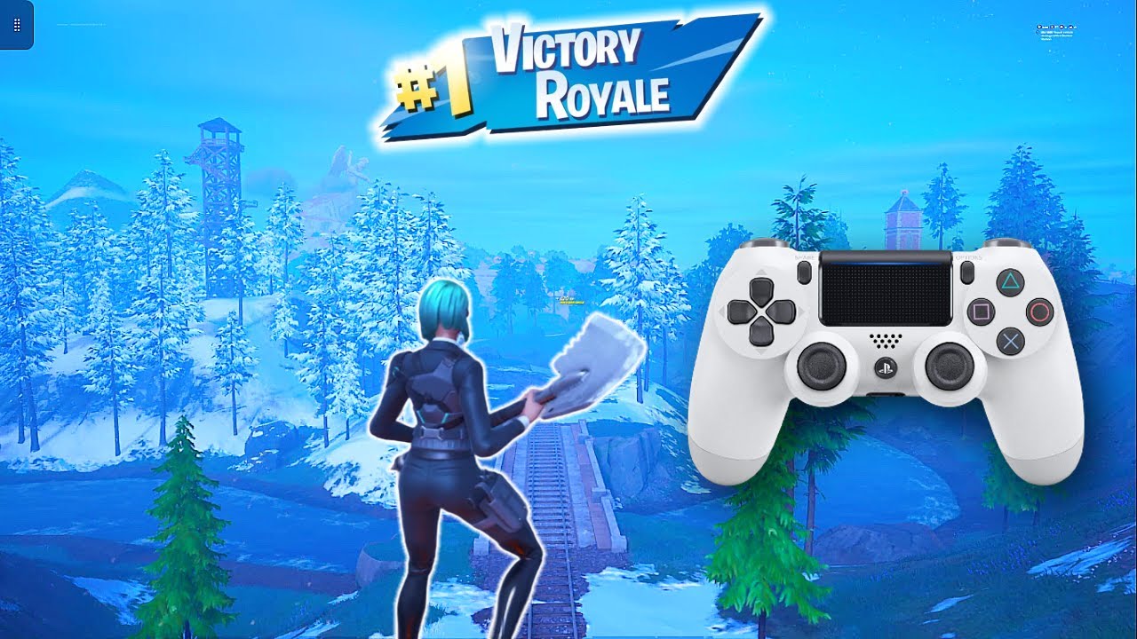 PS4 Fortnite Chapter 5 RANKED Solos Gameplay (4K 60FPS)