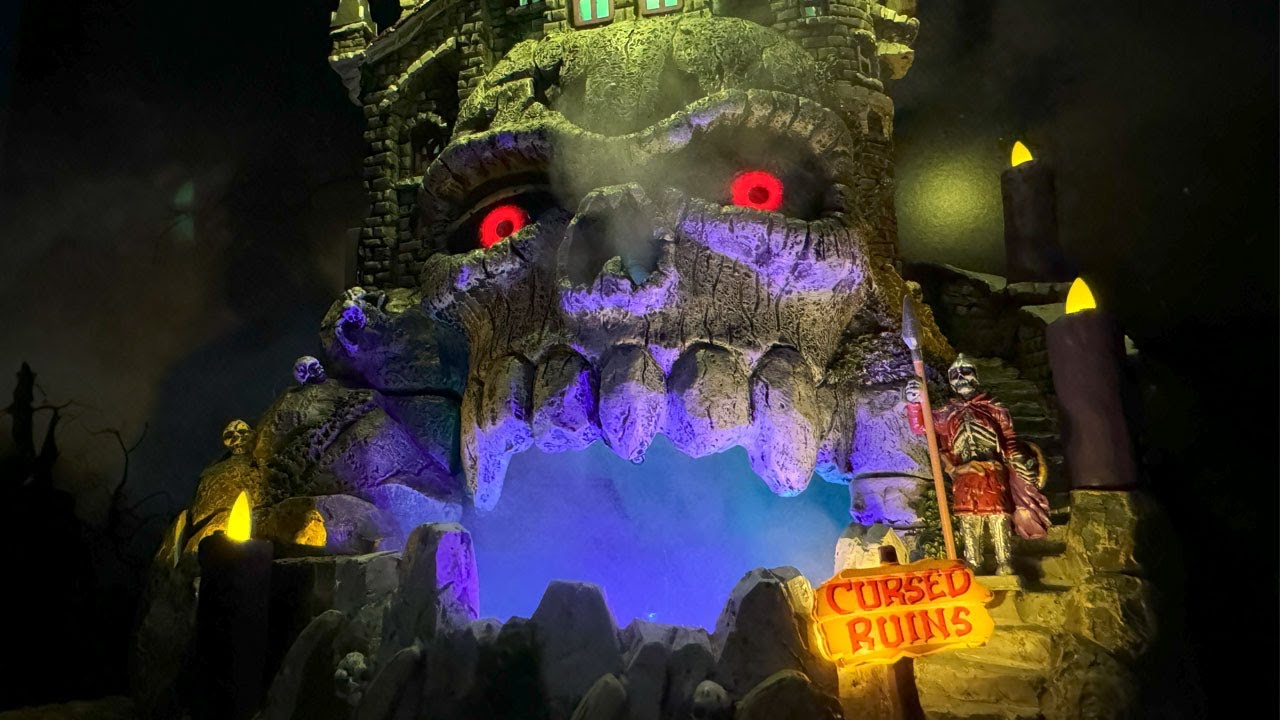 Cursed Ruins Review - New for 2024 Lemax Spooky Town