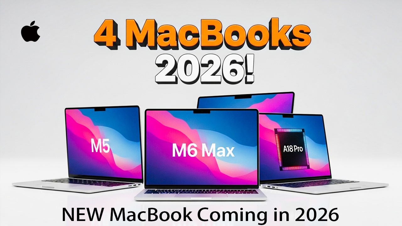 Apple's 2026 MacBook Lineup is ILLEGAL! (4 New Models Leaked)