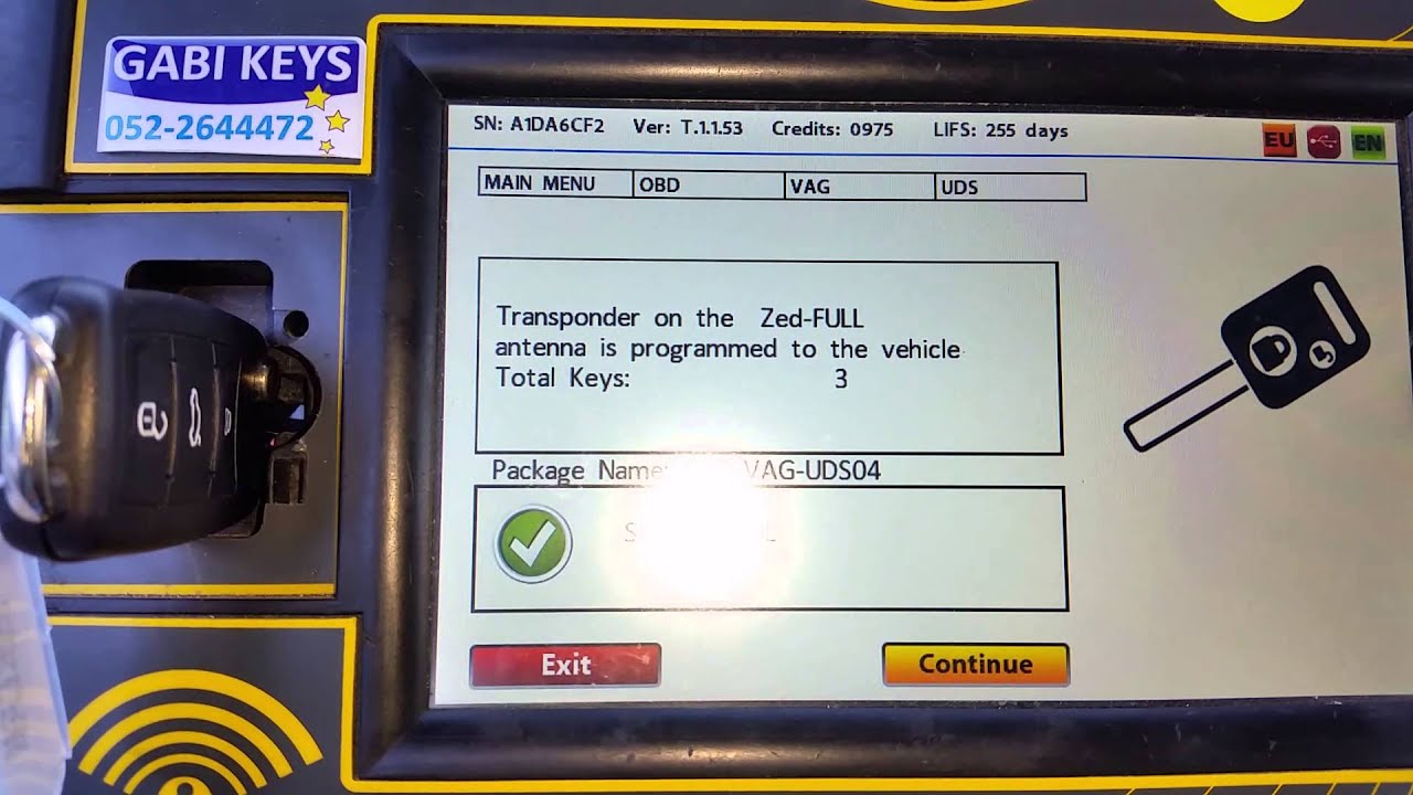 Zedfull Seat ibiza 2012 key programming gabi locks שכפול מפתח לסיאט איביזה 2012