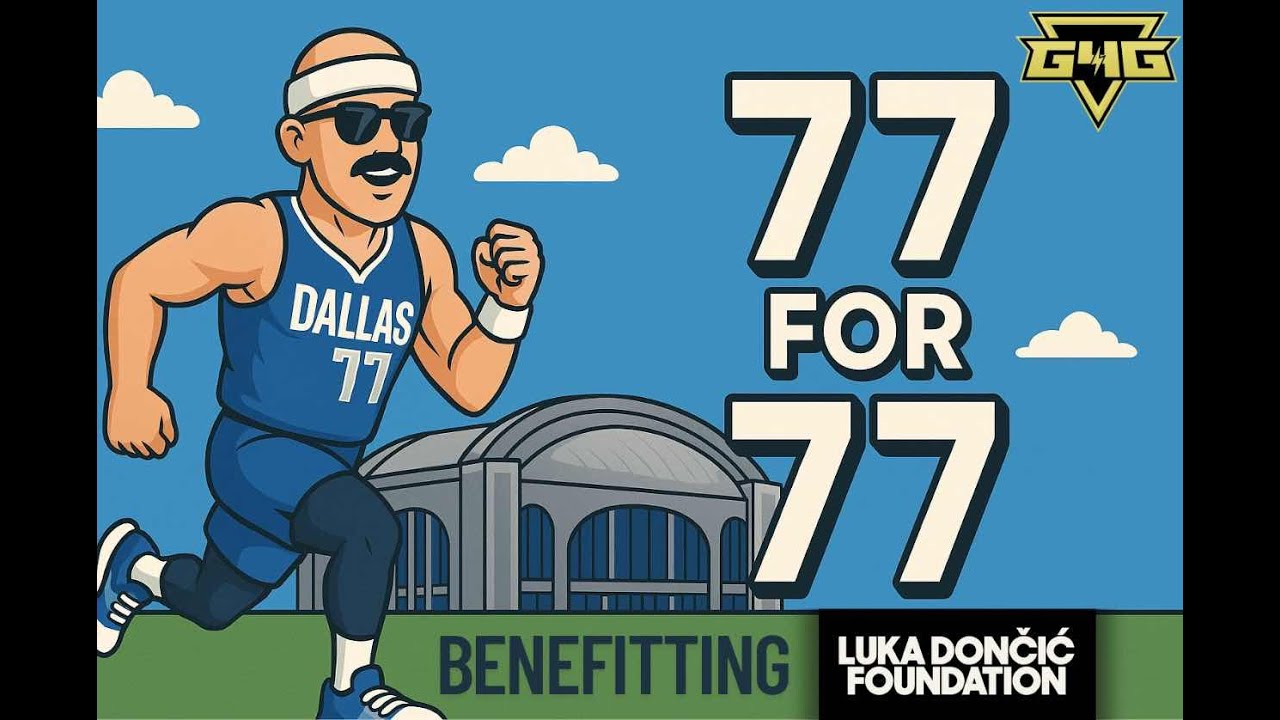 77 Laps for Luka: 28 Miles Around American Airlines Center for the Luka Dončić Foundation