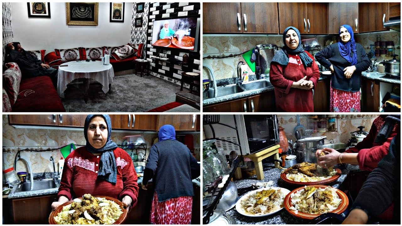 رفيسة جات مسافرة معانا من دكالة🤩أجواء ضيافنا عند مي الحاجة 