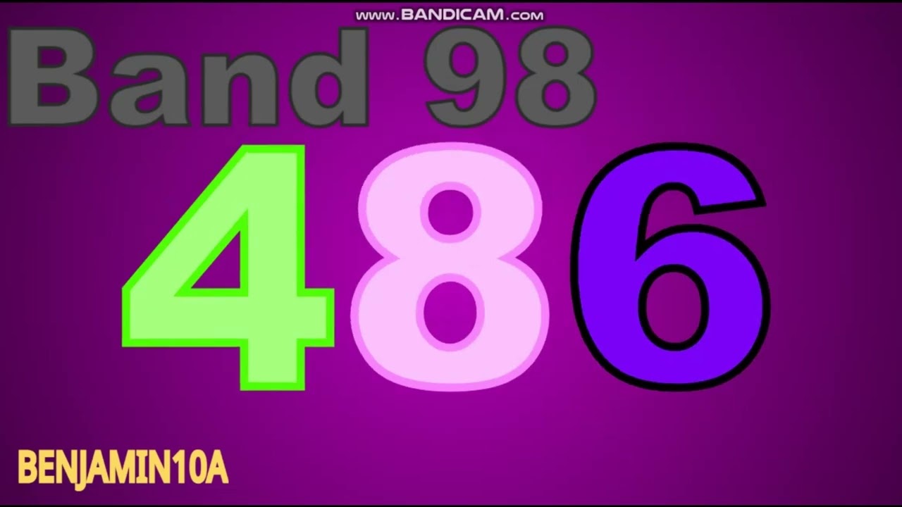 Numberbands 96-100