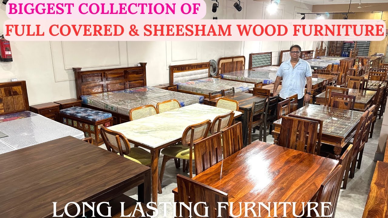 New Collection of Upholstered & Long Lasting Sheesham Wood Furniture | Sofa Set Dining Table Chairs