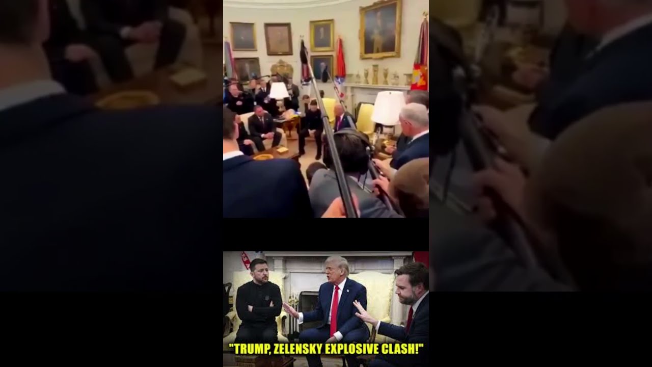 Trump and Vance reprimand 'disrespectful' Zelensky at White House