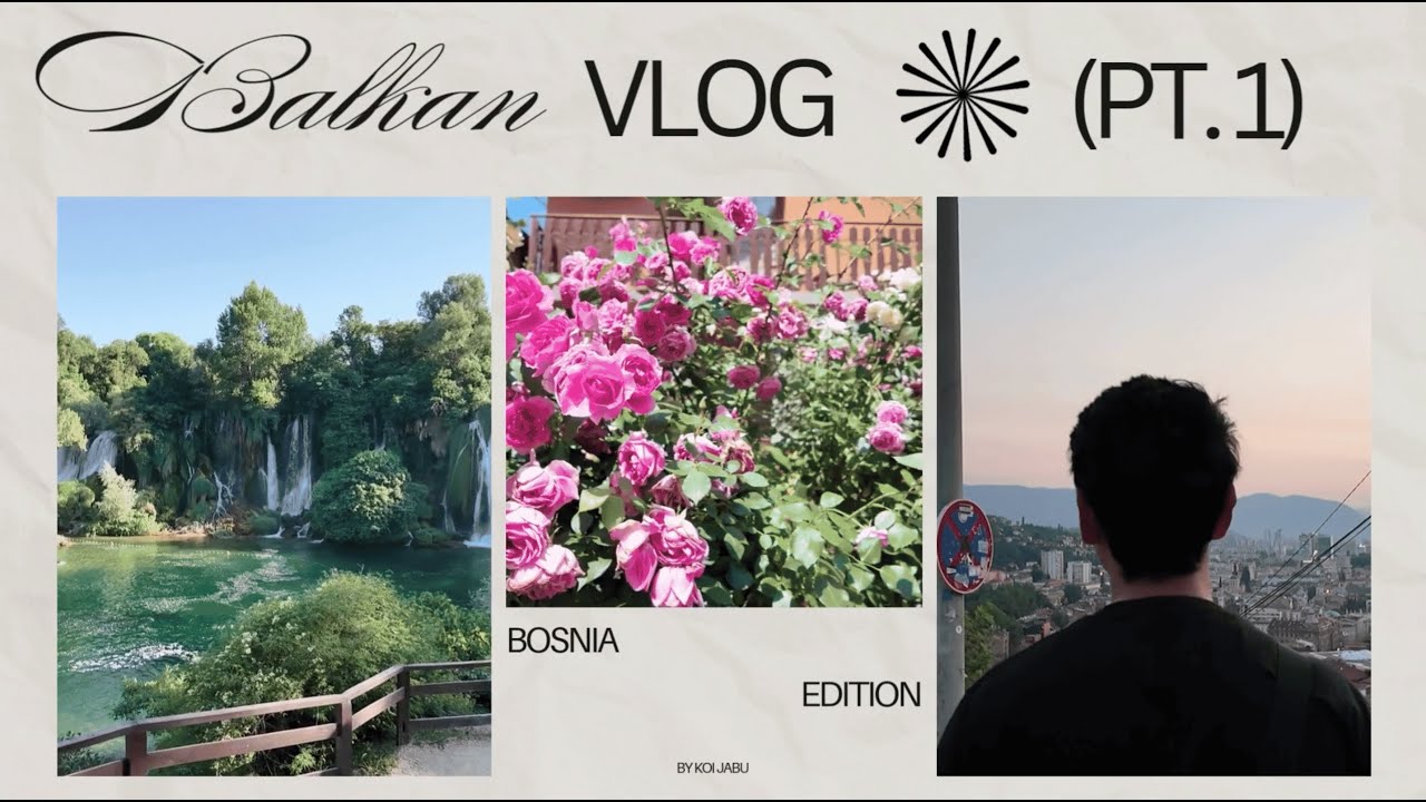 we didn’t expect Bosnia to feel like this… // Balkan Vlog (pt. 1)