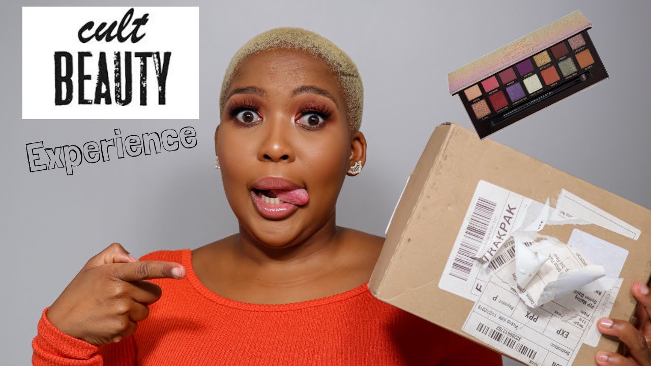 MY CULT BEAUTY SOUTH AFRICAN EXPERIENCE! Ordering, Shipping, Customs?!? | Melo Moikangwe