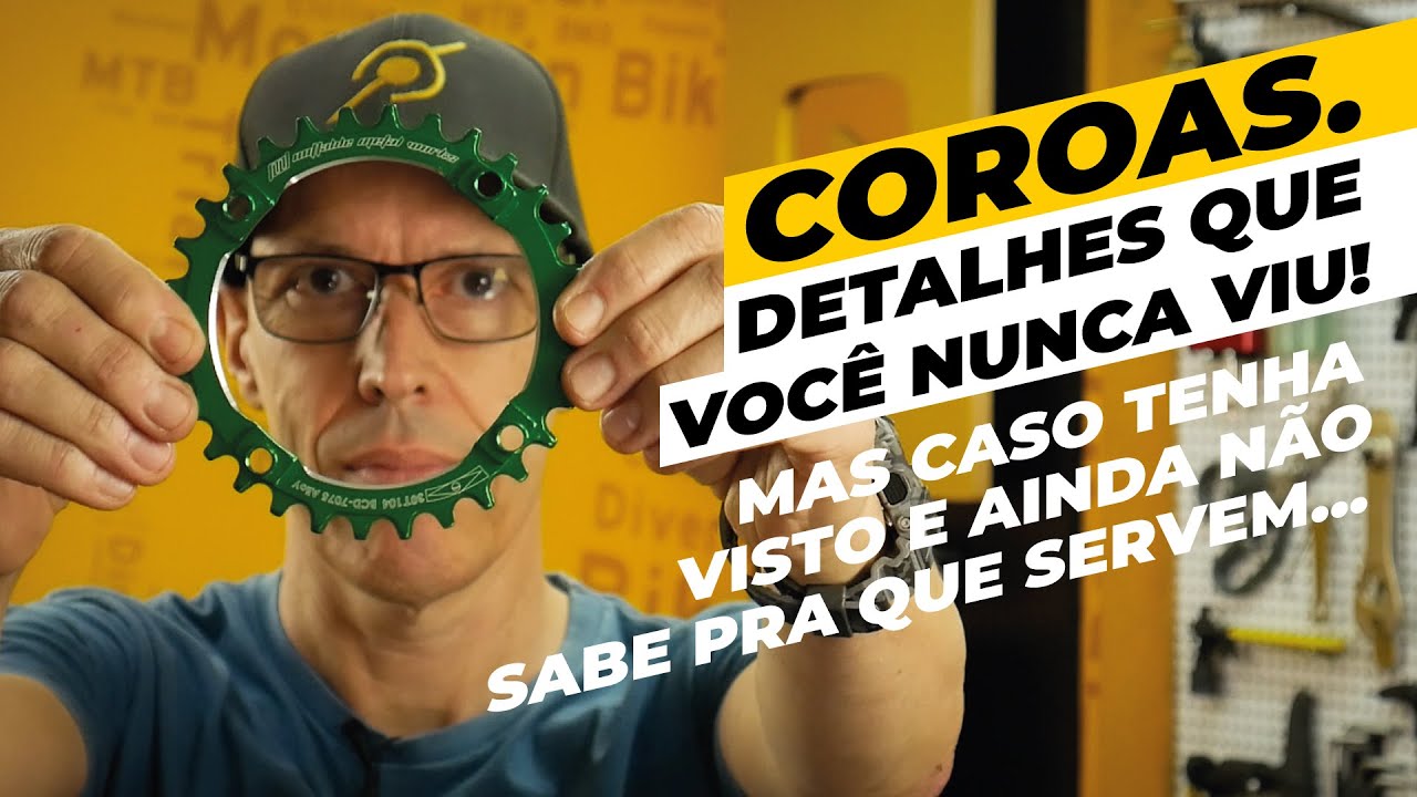 Detalhes das coroas de bike que você não sabia. Pedaleria