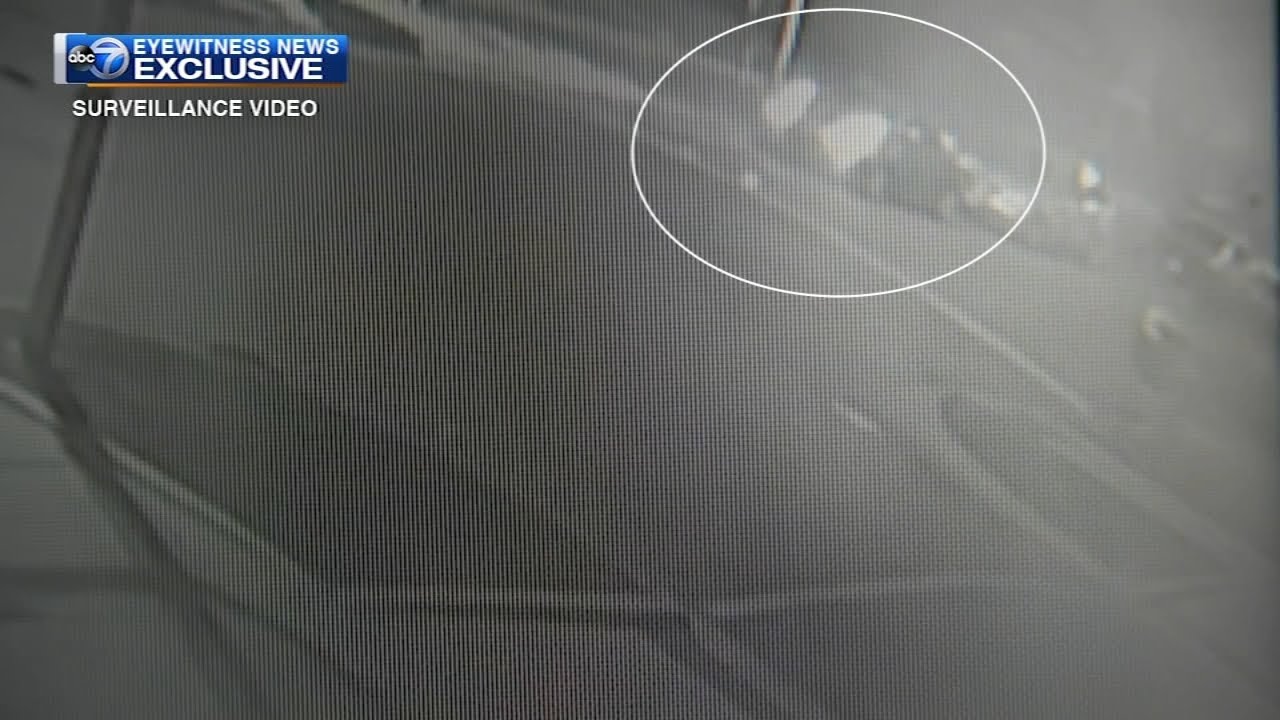 Exclusive surveillance video captures moments before police officer shot to death outside home