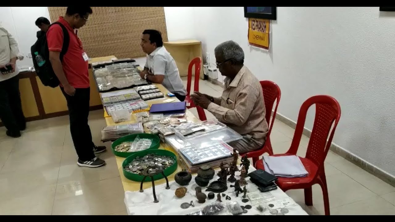Chennai: Exhibition held on ancient coins by South Indian Numismatic Society
