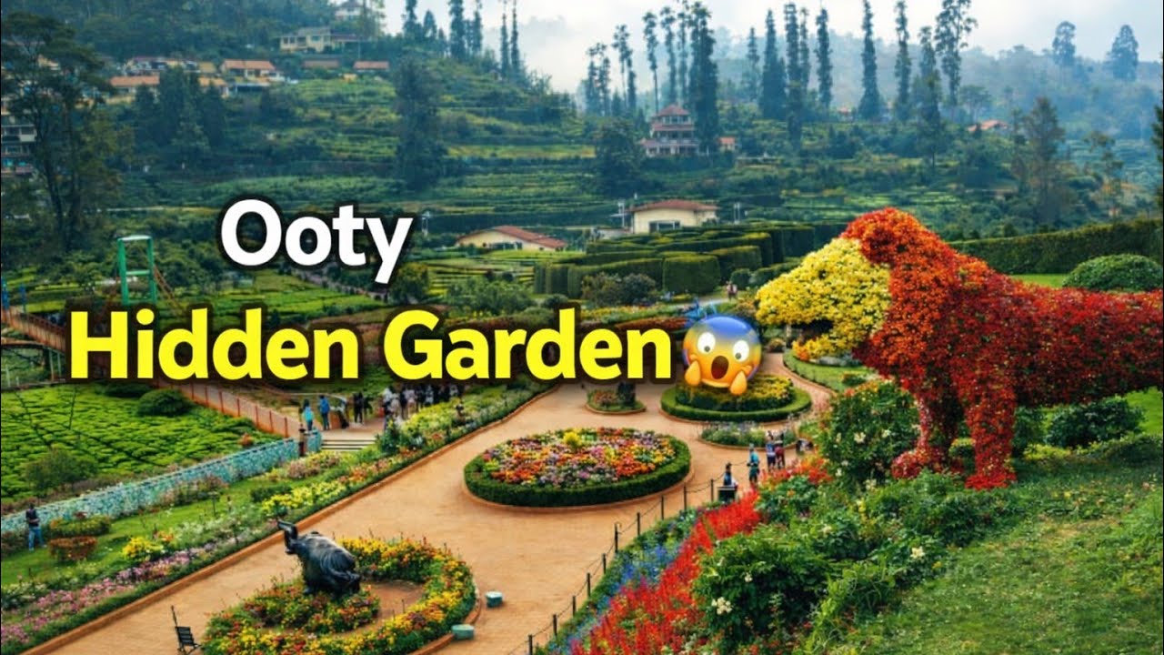 ஊட்டியில் கர்நாடகா கார்டன்🌿 | Hidden Flower Paradise in Ooty |Karnataka Garden Full View|JRThagaval 