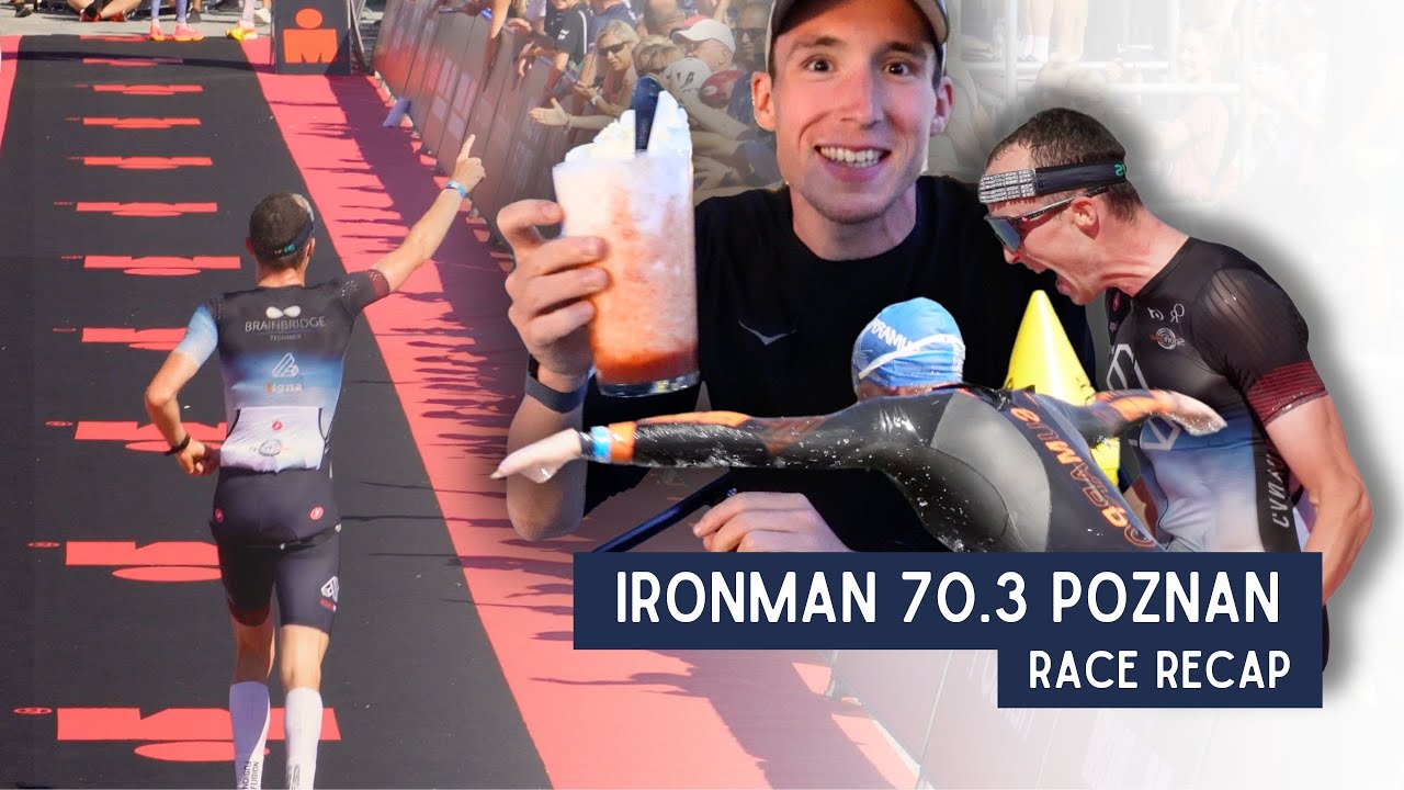 My first Ironman 70.3 podium—what a day!