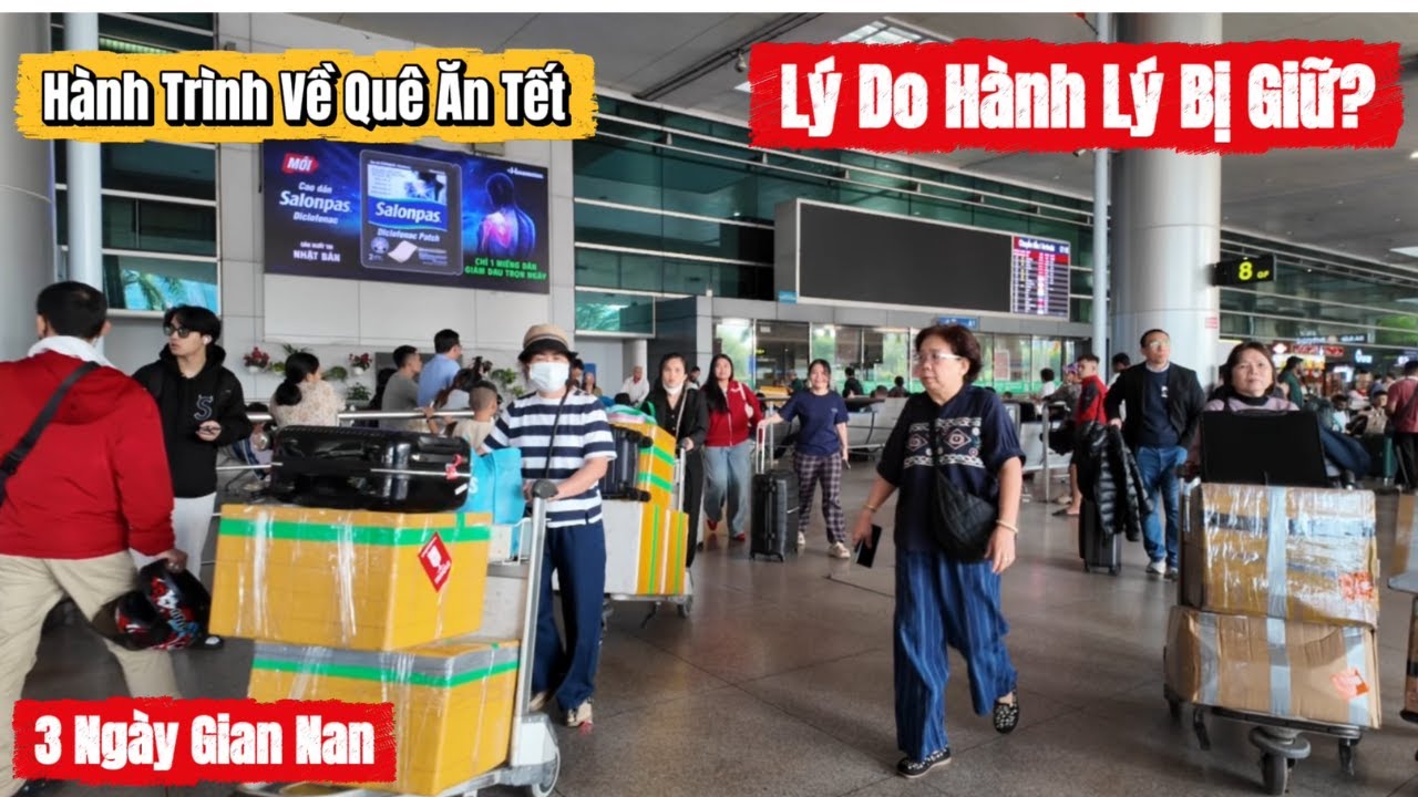 #717|| LÝ DO HÀNH LÝ BỊ GIỮ Ở SÂN BAY NHẬT? _ Hành Trình Từ Mỹ Về Việt Nam GIAN NAN Chưa Từng Thấy. 