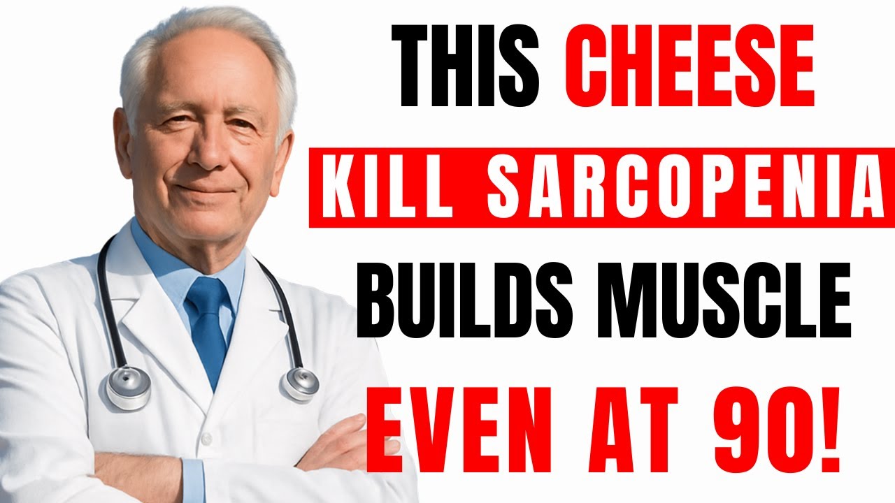 Over 60? Eat These 3 CHEESES to Rebuild Muscle and FIGHT Sarcopenia | Senior Health