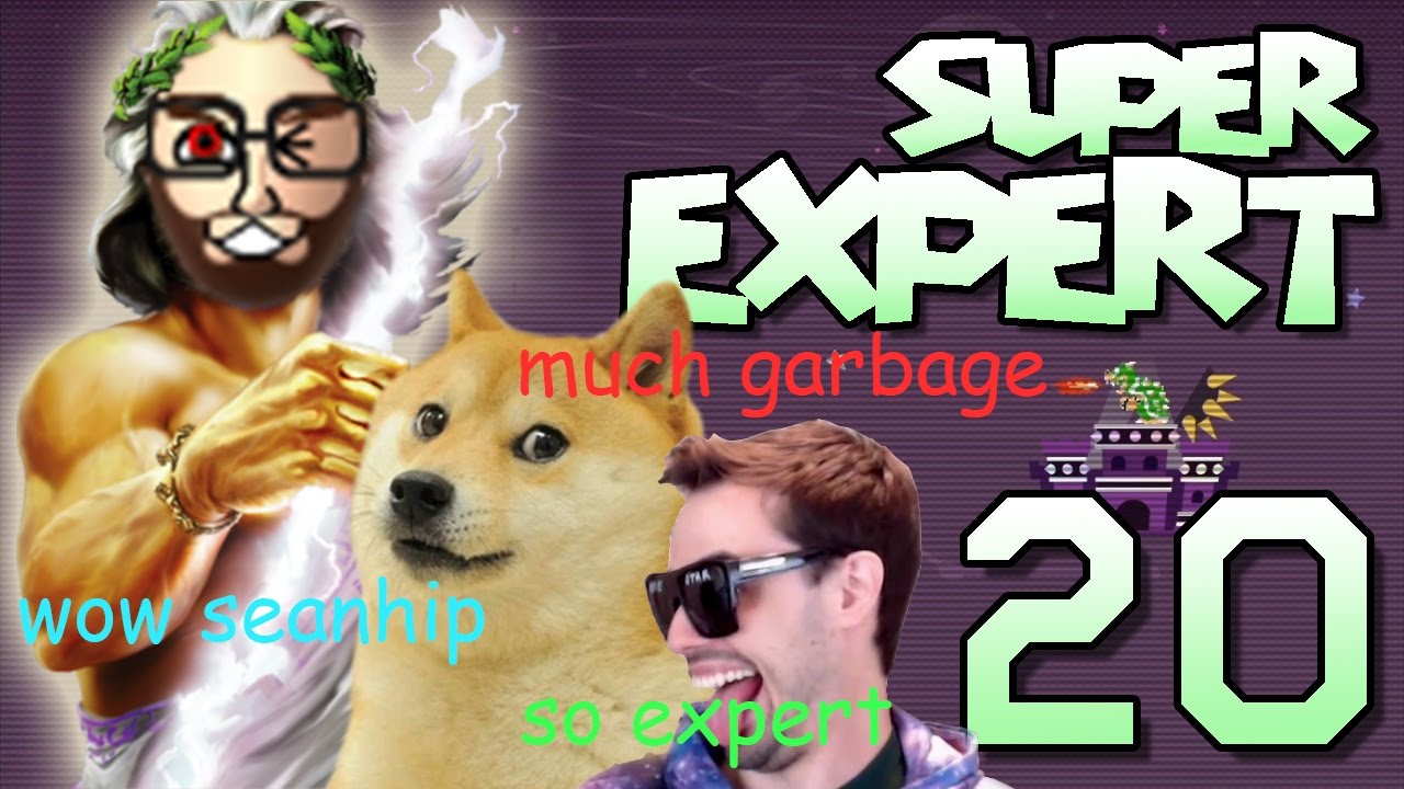 Mario Maker - Steaming Piles of Donkey Poop (w/ Puzzle Level and Q&A Easy!) | Super Expert #20