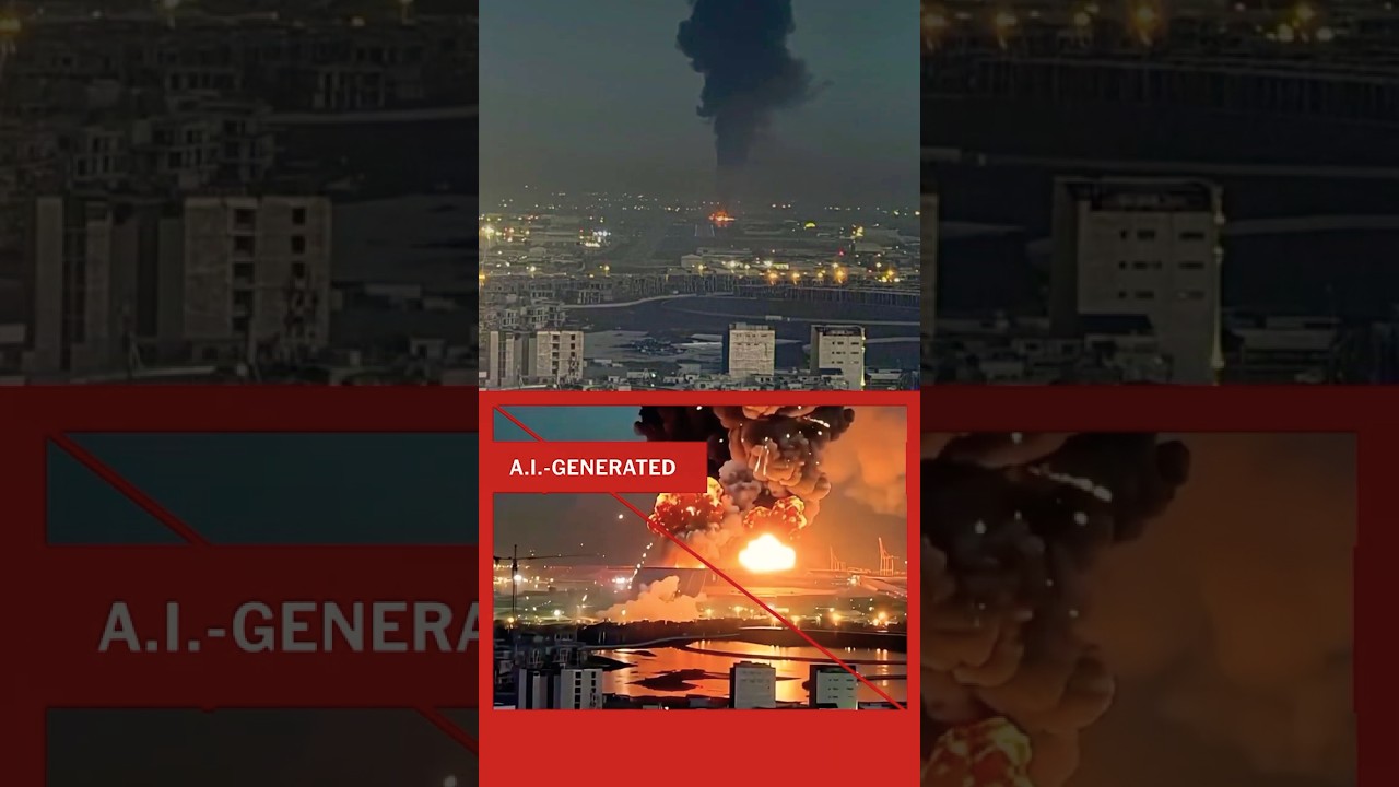 A.I. Videos Distort Damage From Iranian Strikes