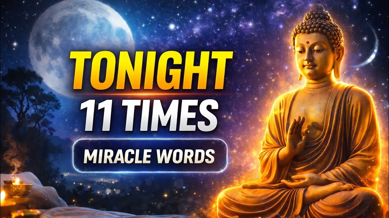 Sleep Before Saying These 3 Words 11 Times | Change Your Destiny Overnight (Powerful Night Ritual)