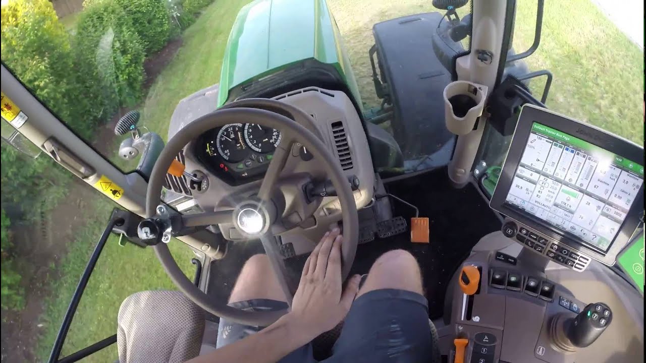 [HD] GoPro Hero 3+ @ Teil 1 John Deere 6145R mit Krone MX 350 GL Ladewagen