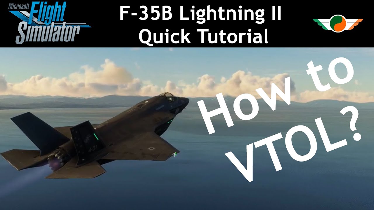 MSFS | F-35B Lightning II от India Foxt Echo | Как выполнить вертикальный взлёт и посадку (VTOL)