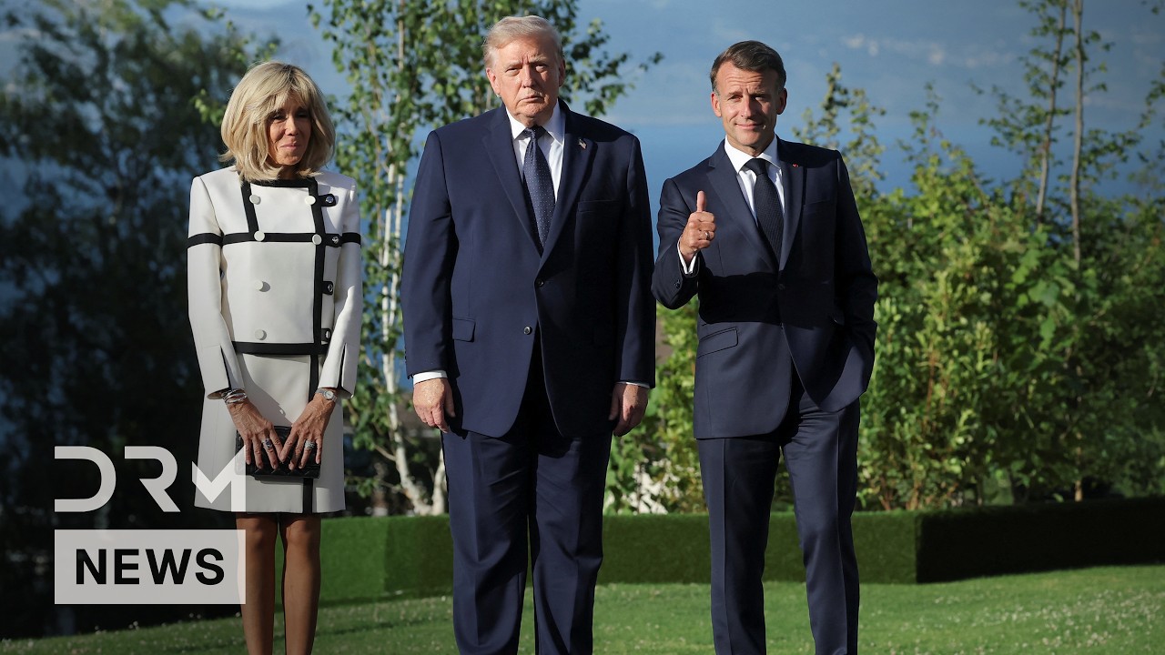 Trump, Macron, Meloni, Starmer & G7 Leaders Gather in France for 2026 Summit | AC1Z