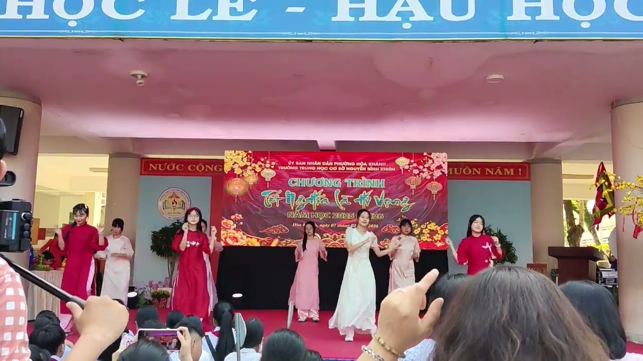 Khánh Đan múa Tết nghĩa là hy vọng Trường THCS Nguyễn Bỉnh Khiêm 07/2/2026