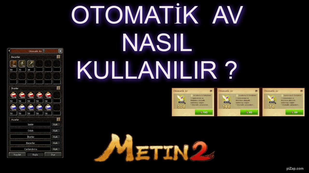 OTO AV NASIL ALINIR VE NASIL KULLANILIR ? !! | METİN2 RUBY  #metin2tr  #metin2   #metin2ruby