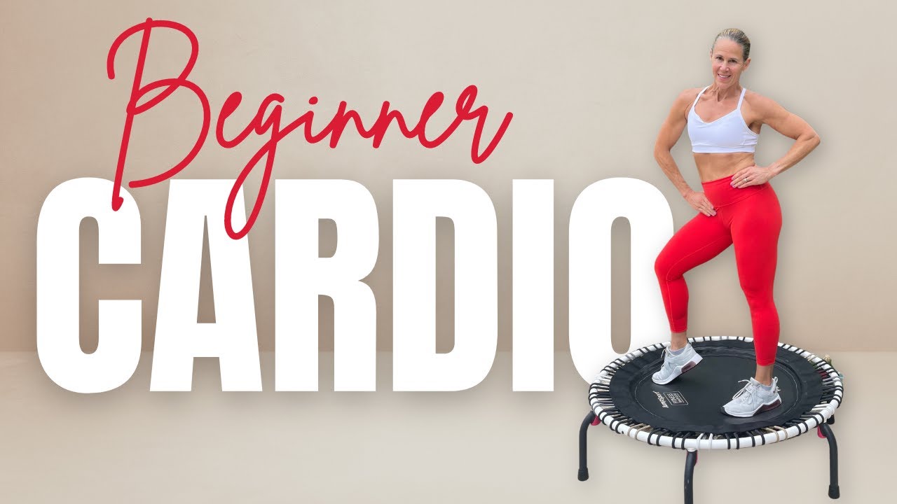 20 MIN Beginner Rebounding CARDIO INTERVALS  |  Trampoline Workout
