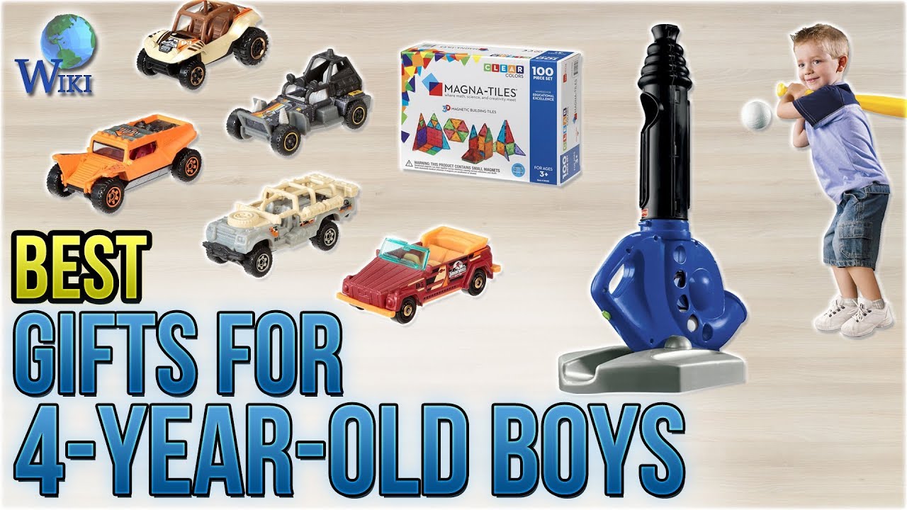 10 Best Gifts For 4-Year-Old Boys 2018