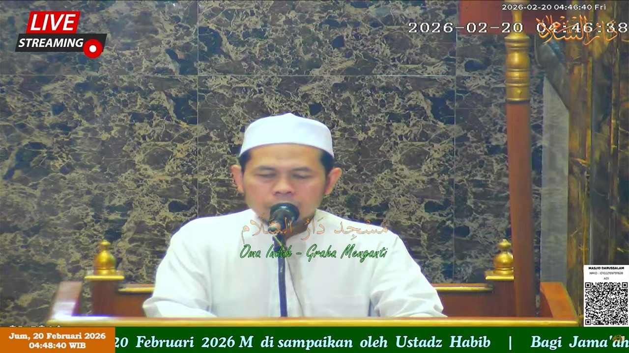 🔴 [LIVE]  Kultum Subuh ه١٤٤٧ رَمَضَان Hari Kedua | Ustadz Habib