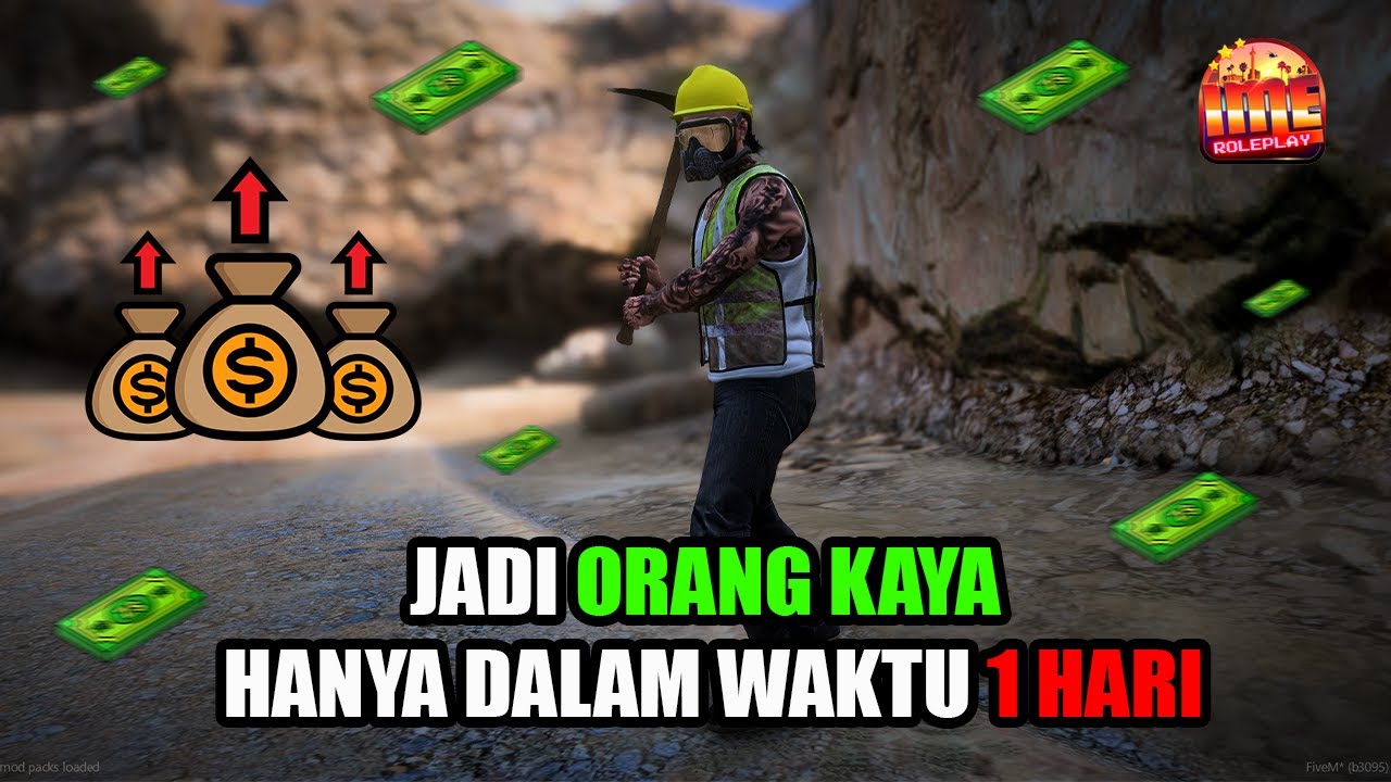 DAY 3 JADI PEKERJA TAMBANG DI KOTA IME ROLEPLAY AUTO BANYAK UANG 