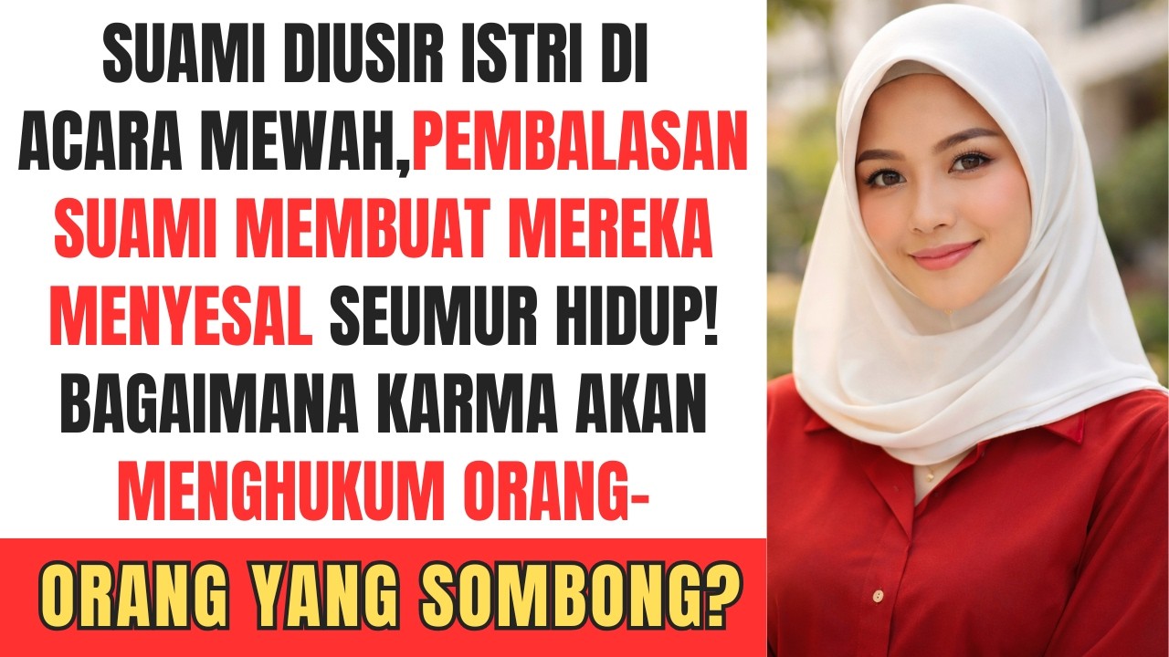 SUAMI DIUSIR ISTRI DI ACARA MEWAH, PEMBALASAN SUAMI MEMBUAT MEREKA MENYESAL SEUMUR HIDUP!
