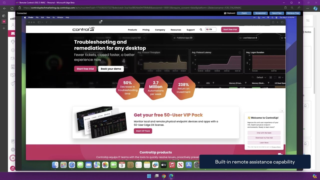 ControlUp DEX for IT Support Use Cases - Full Demo
