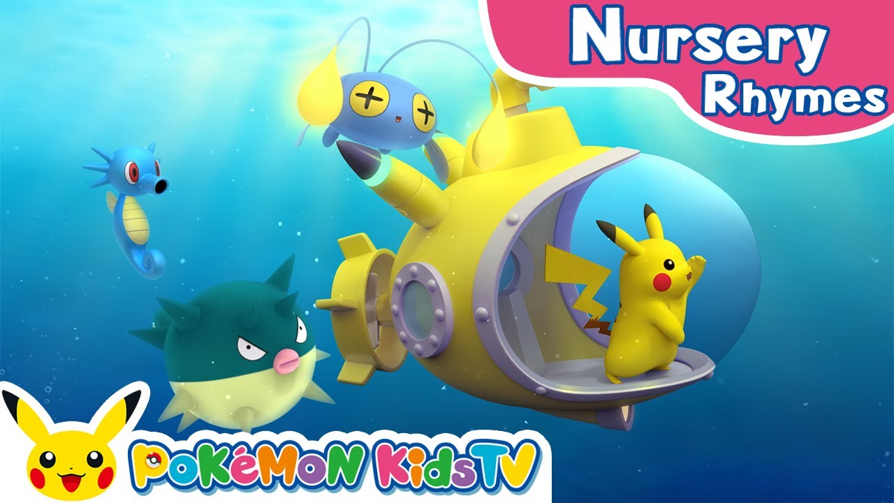 A Sailor Went to Sea | Nursery Rhyme | Kids Song | Pok&eacute;mon Kids TV​