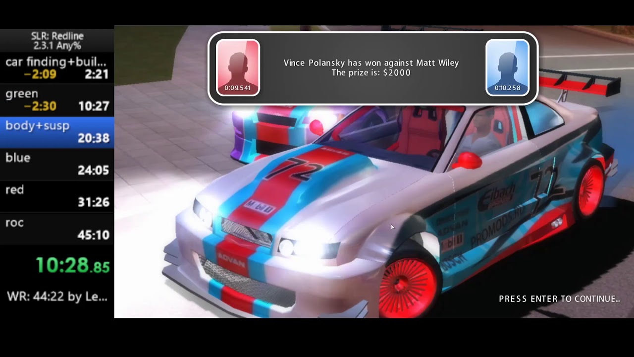 Street Legal Racing: Redline v2.3.1 Speedrun any% 41:48 (former WR) by kuleshov_al