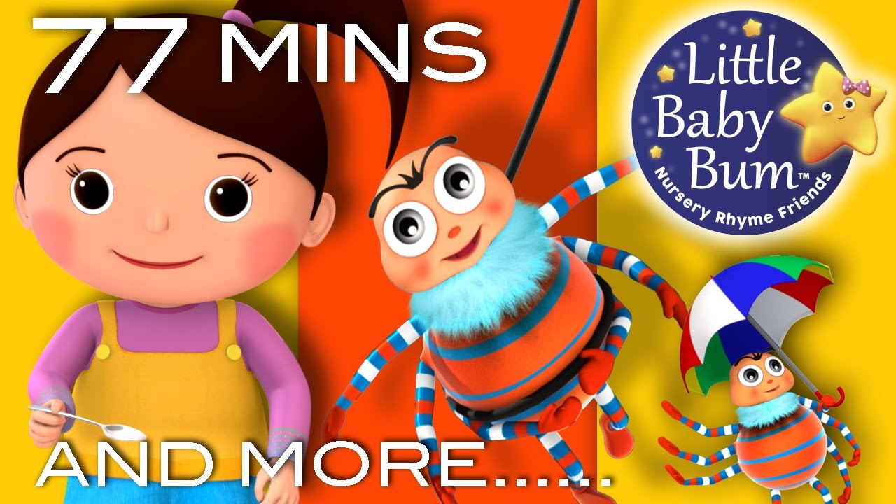 Learn with Little Baby Bum | Little Miss Muffet | Nursery Rhymes for Babies | Songs for Kids