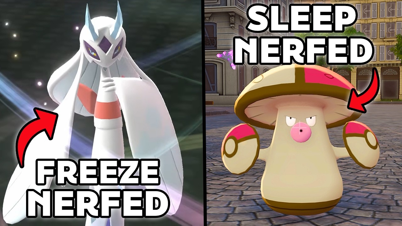 HUGE STATUS NERFS! Pokemon Champions