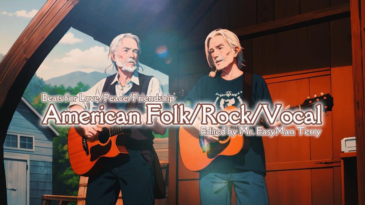 America 3 Hours Folk/Rock/Vocal - Beats for Love/Peace/Friendship