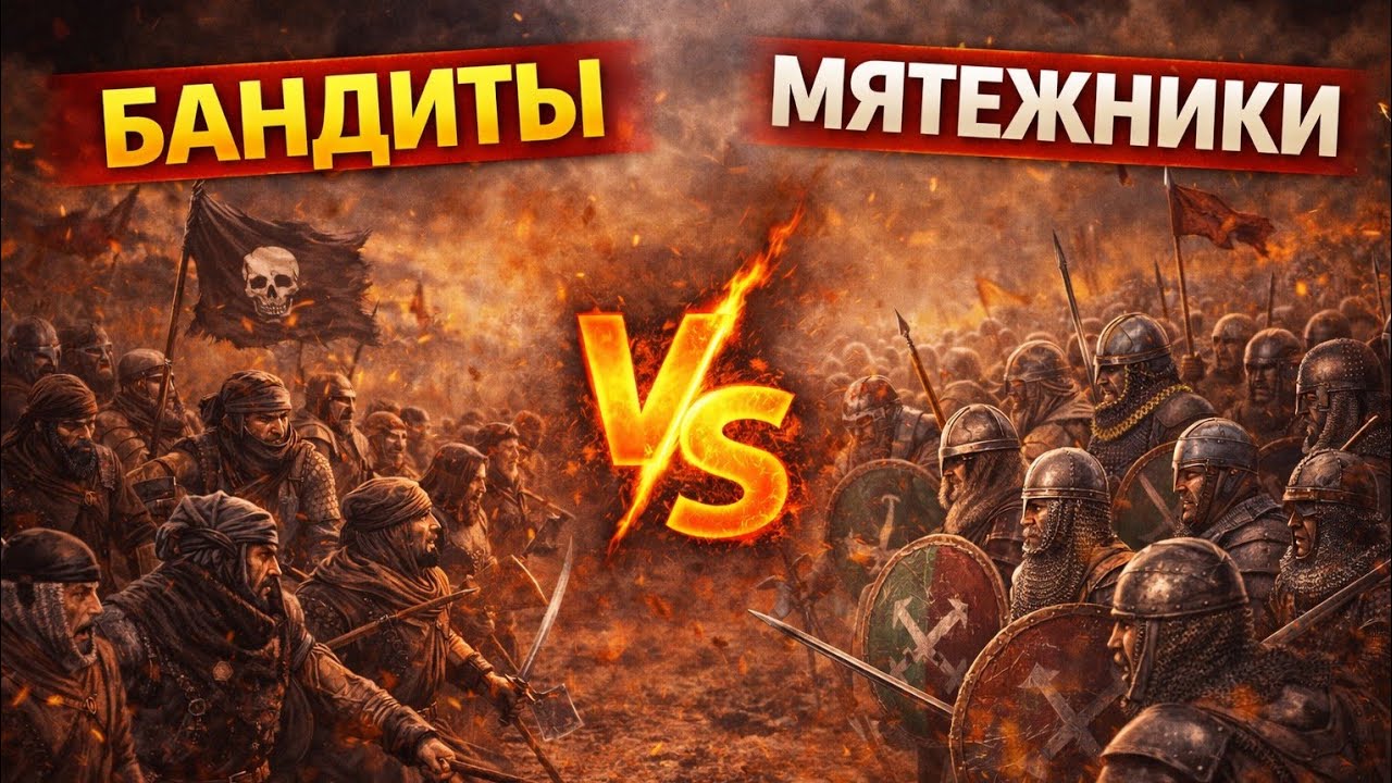 БАНДИТЫ vs МЯТЕЖНИКИ! Кто сильнее? | Steel and Flesh 2