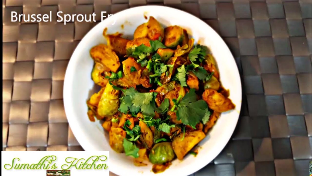 ப்ரஸ்ஸல் ஸ்பிரூட் வதக்கல் | Brussel  | Brussel sprouts recipe
