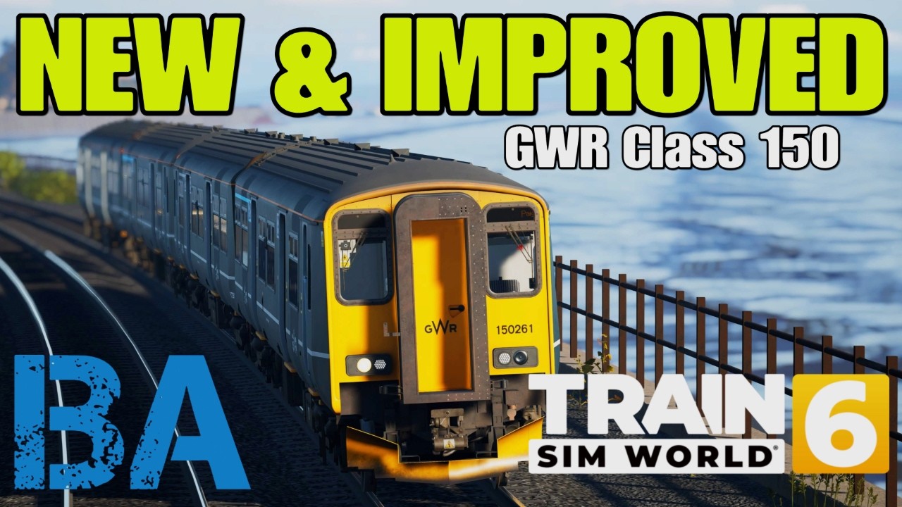 НОВЫЙ И УЛУЧШЕННЫЙ GWR Class 150 — Эксетер — Пейнтон — линия Ривьера — Train Sim World 6