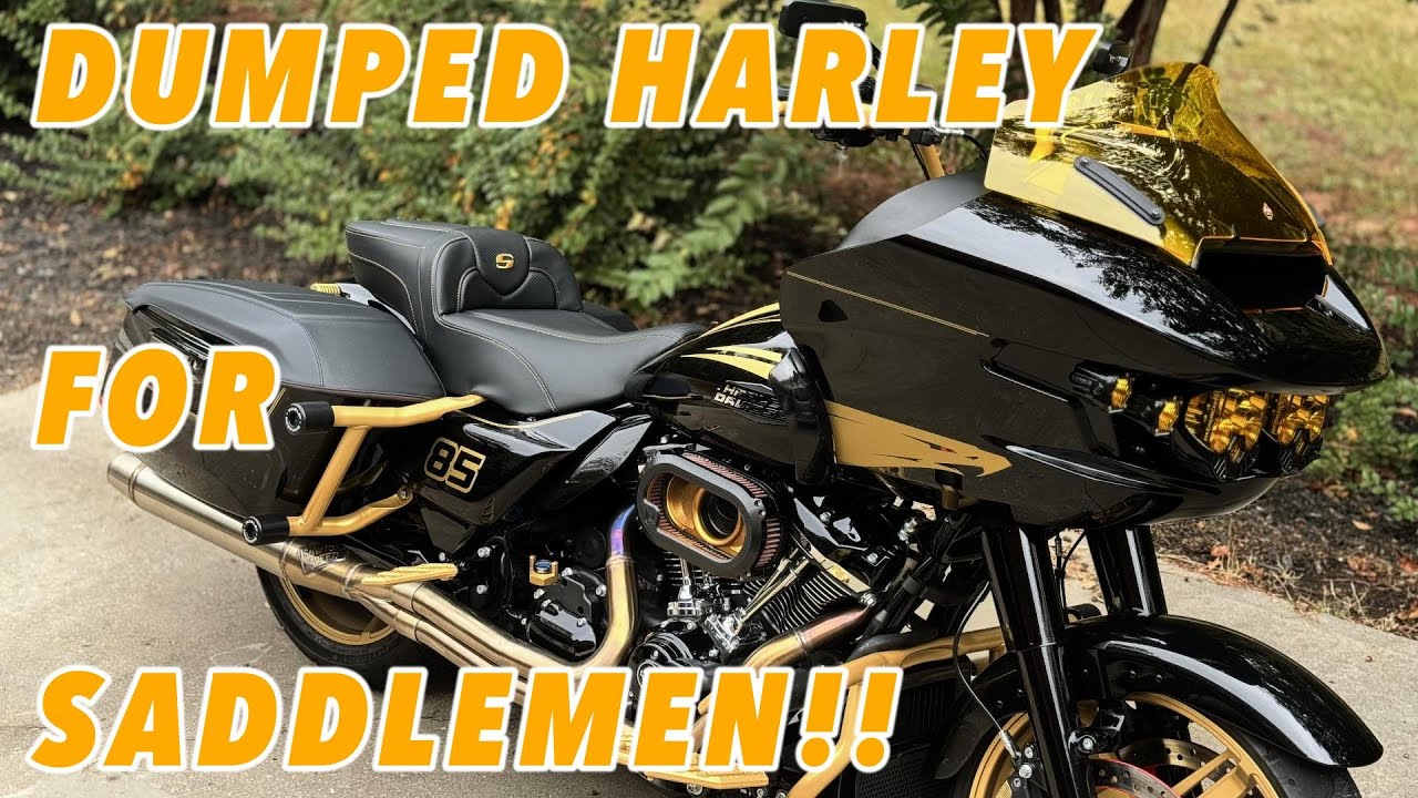 2024 ROAD GLIDE - Установка дорожного дивана SADDLEMEN