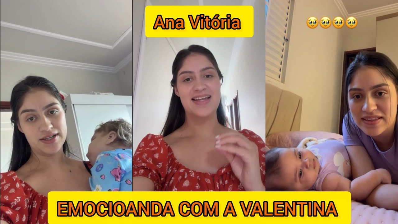 ANA VITÓRIA SE EMOCIONOU COM A VALENTINA E QUERIA VIVER TUDO ISSO COM HADASSA 