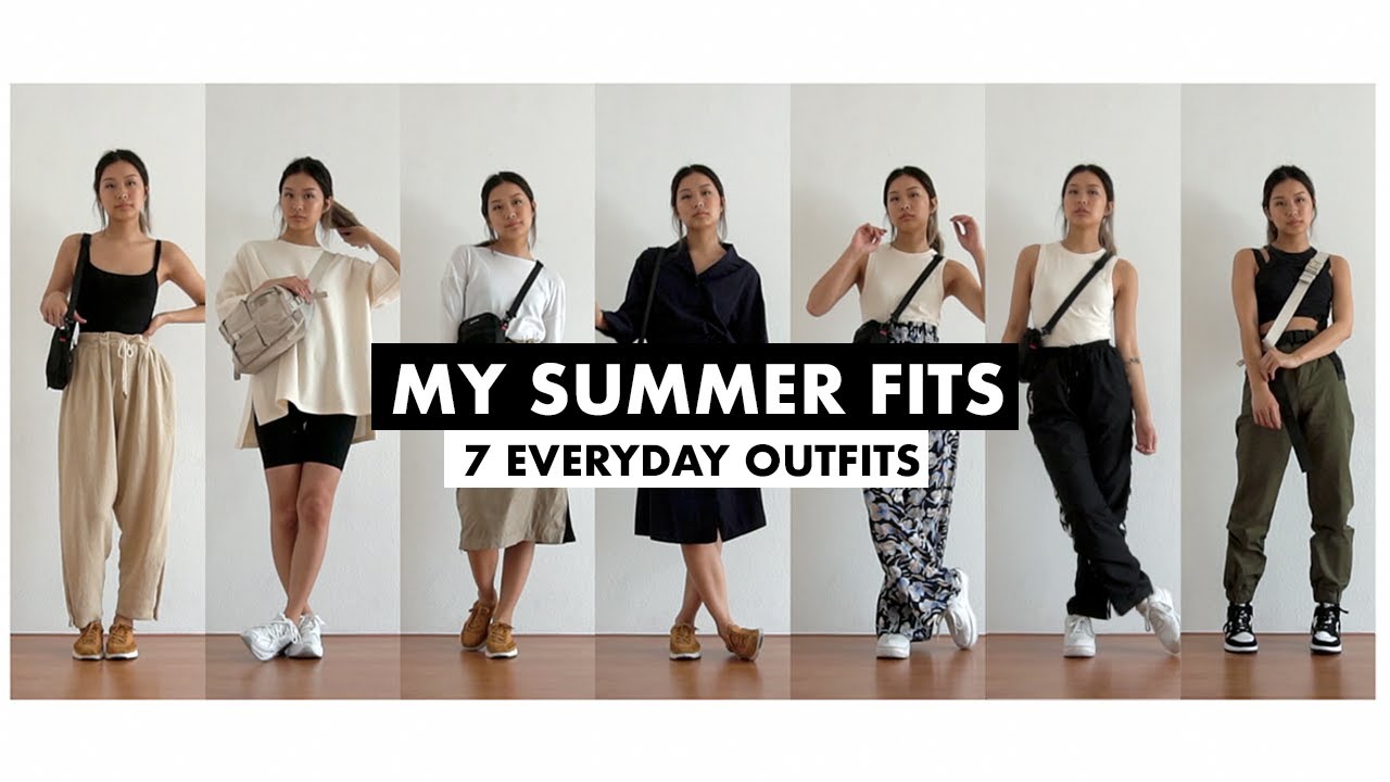 My Summer Fits | 7 Everyday Outfits