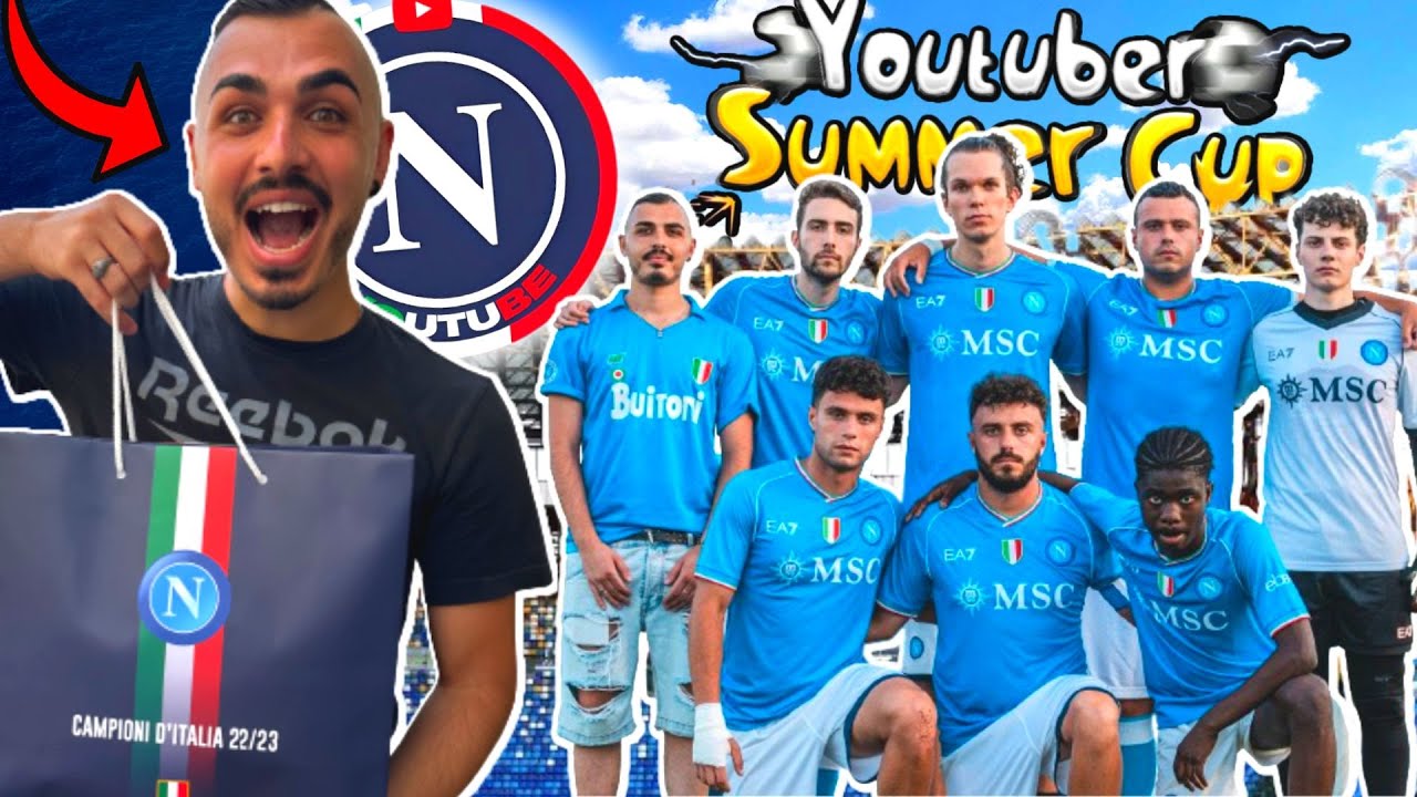😮 Ho fatto un REGALO al NAPOLI per la YOUTUBER SUMMER CUP! 🎁 *sorpresa*