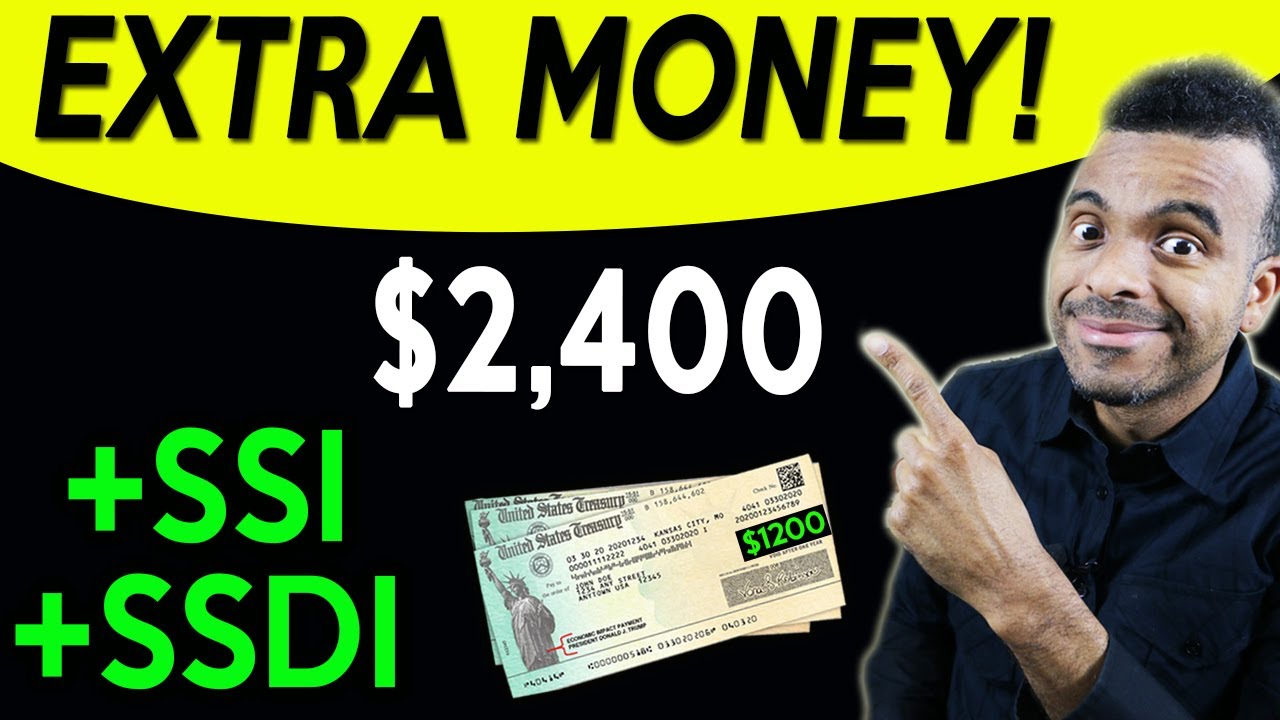 STIMULUS UPDATE: Extra $2400 for Social Security, SSI, SSDI, SSA + Budget Bill Rant (sorry)