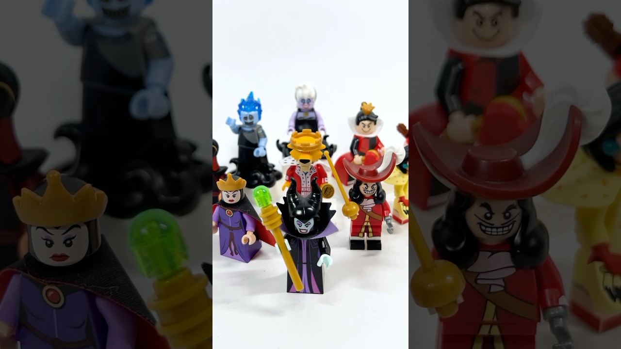 EVERY LEGO Disney Villain Minifigure… So Far!
