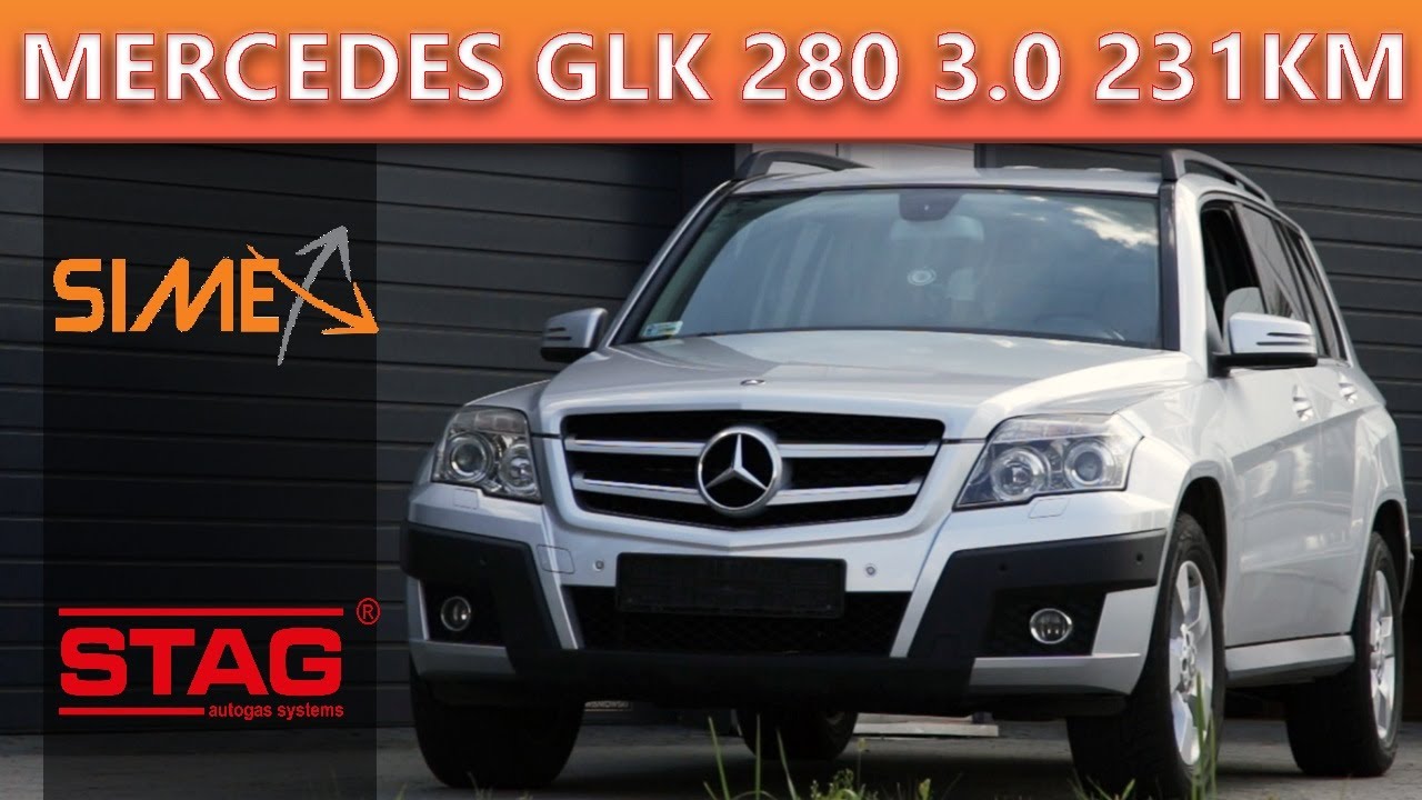 MERCEDES GLK 280 3.0 231KM Montaż instalacji gazowej w SIMEX Instalacja LPG STAG Qmax Plus OBD