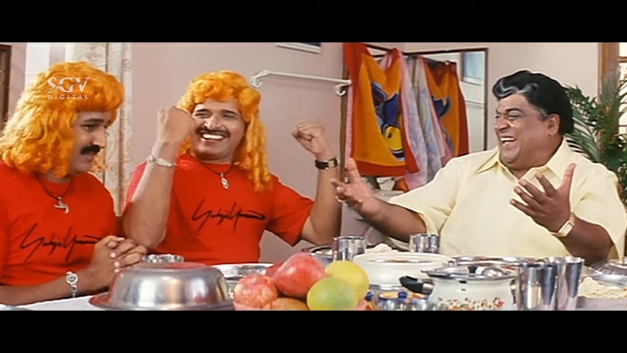 Doddanna Shocked On Ramesh and S Narayan Comedy Scene | Pakka Chukka kannada movie