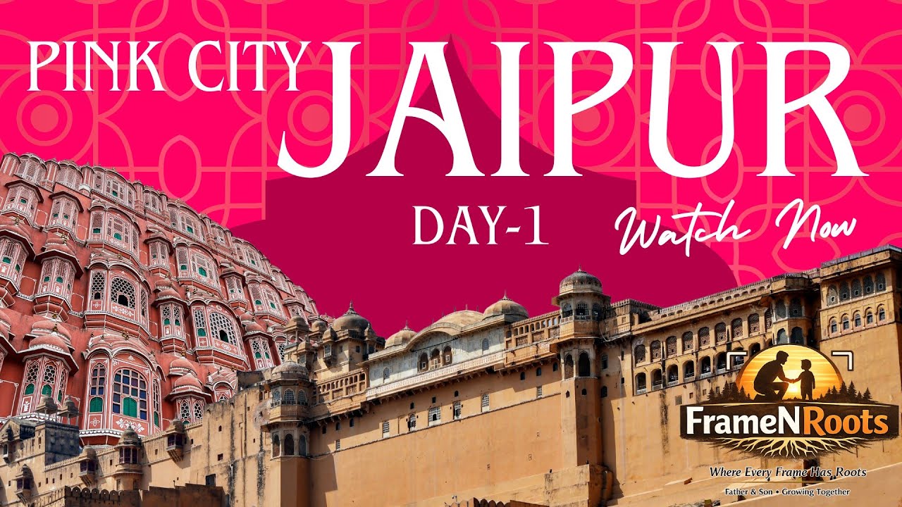 Extended Weekend Trip to Jaipur with Family 🏰❤️| Day-1